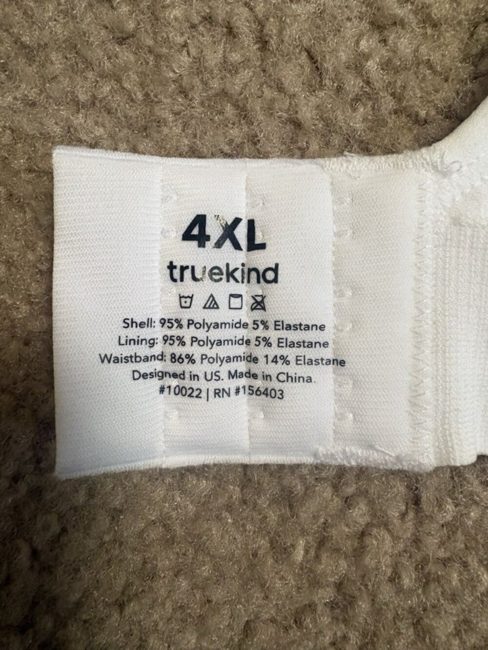 Shapermint Truekind Size 4 XL Supportive White NWT - Picture 4 of 6